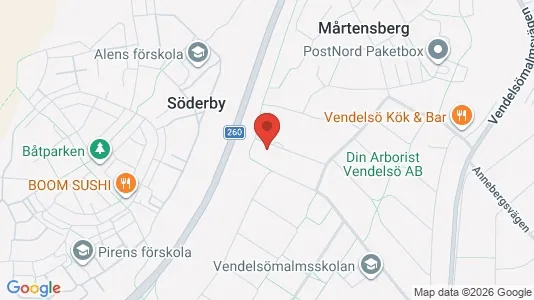 Apartments for rent i Haninge - kort over placeringen