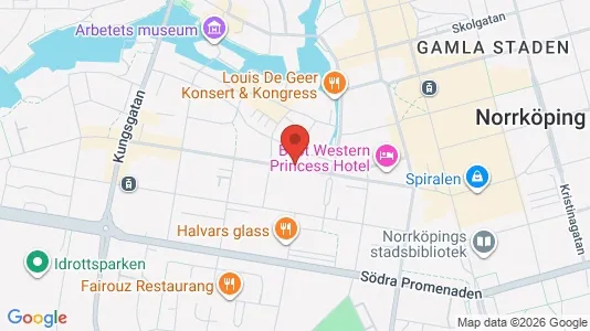 Apartments for rent i Norrköping - kort over placeringen