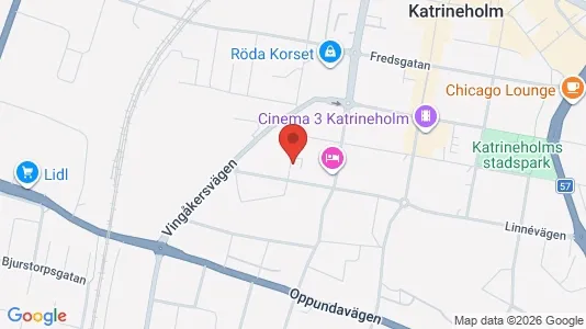 Apartments for rent i Katrineholm - kort over placeringen