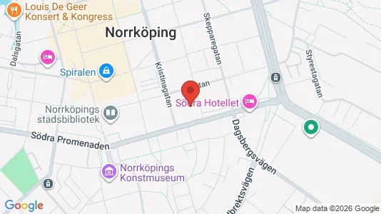Apartments for rent i Norrköping - kort over placeringen