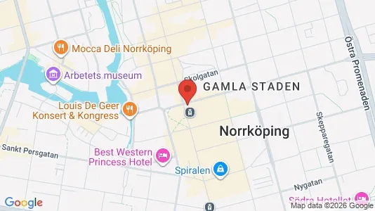 Apartments for rent i Norrköping - kort over placeringen