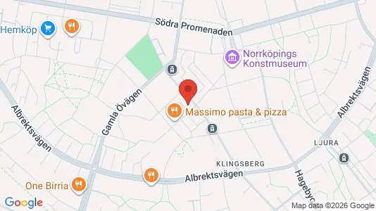 Apartments for rent i Norrköping - kort over placeringen