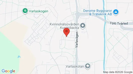 Apartments for rent i Kungsbacka - kort over placeringen