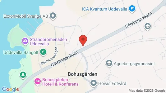 Apartments for rent i Uddevalla - kort over placeringen