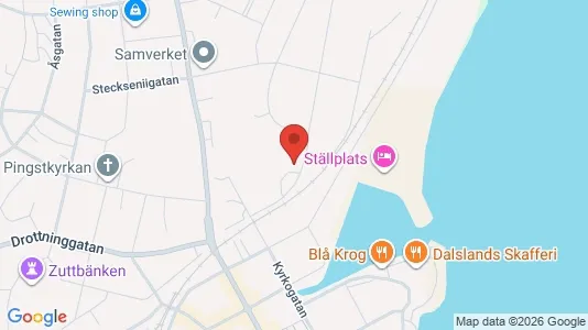 Apartments for rent i Åmål - kort over placeringen