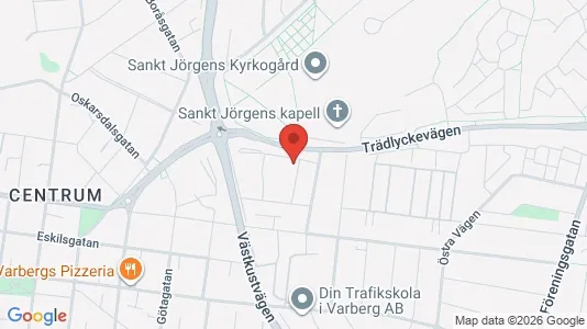 Apartments for rent i Varberg - kort over placeringen