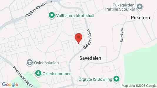 Apartments for rent i Partille - kort over placeringen