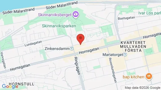Apartments for rent i Södermalm - kort over placeringen