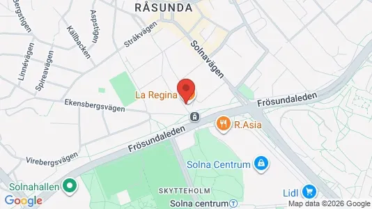 Apartments for rent i Solna - kort over placeringen
