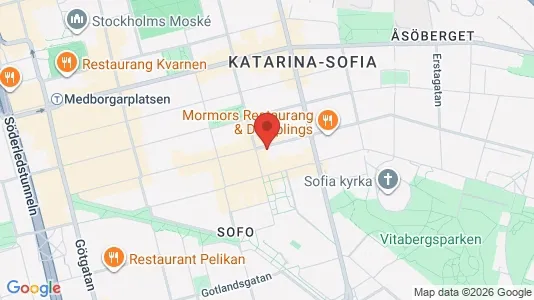Apartments for rent i Södermalm - kort over placeringen