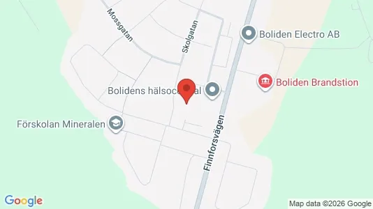 Apartments for rent i Skellefteå - kort over placeringen