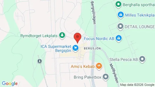 Apartments for rent i Gothenburg East - kort over placeringen