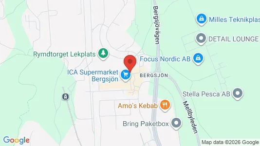 Apartments for rent i Gothenburg East - kort over placeringen