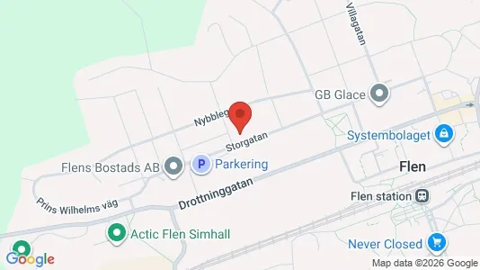 Apartments for rent i Flen - kort over placeringen