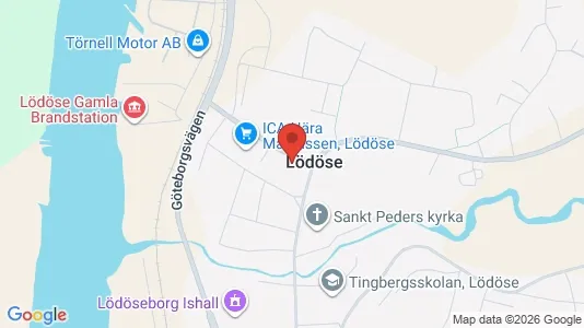 Apartments for rent i Lilla Edet - kort over placeringen