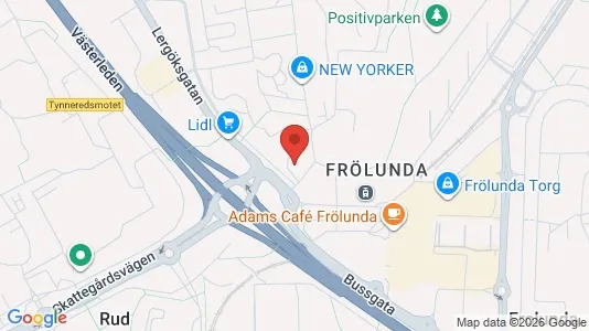Apartments for rent i Askim-Frölunda-Högsbo - kort over placeringen