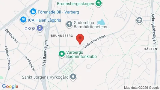 Apartments for rent i Varberg - kort over placeringen