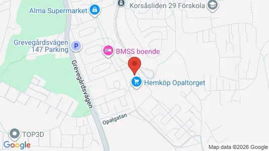 Apartments for rent i Askim-Frölunda-Högsbo - kort over placeringen