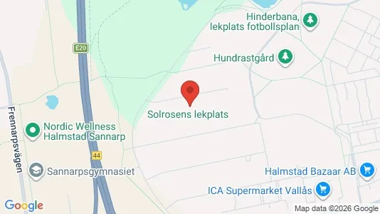 Apartments for rent i Halmstad - kort over placeringen