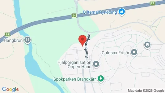 Apartments for rent i Nyköping - kort over placeringen