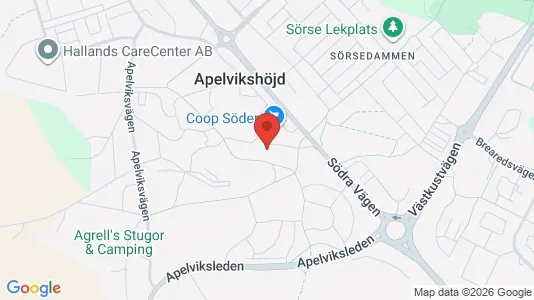 Apartments for rent i Varberg - kort over placeringen