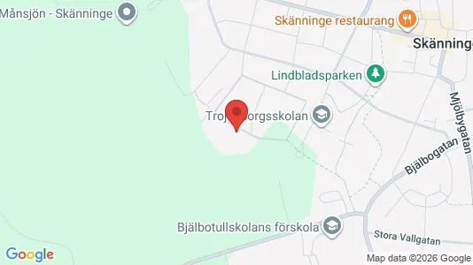 Apartments for rent i Mjölby - kort over placeringen