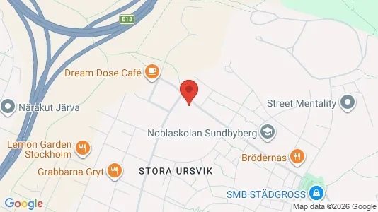 Apartments for rent i Sundbyberg - kort over placeringen