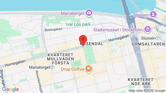 Apartments for rent i Södermalm - kort over placeringen