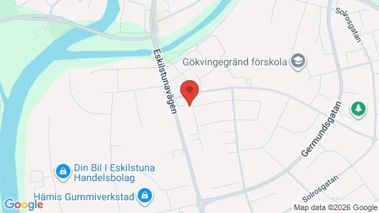 Apartments for rent i Eskilstuna - kort over placeringen