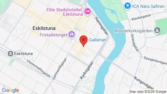 Apartments for rent i Eskilstuna - kort over placeringen