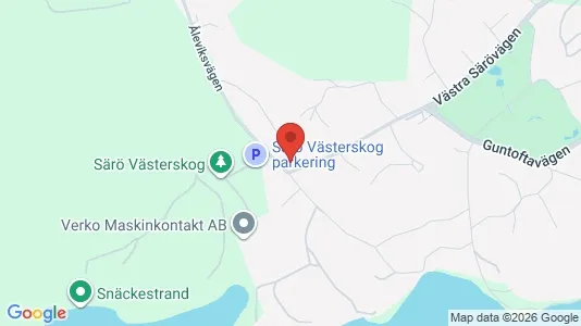 Apartments for rent i Kungsbacka - kort over placeringen