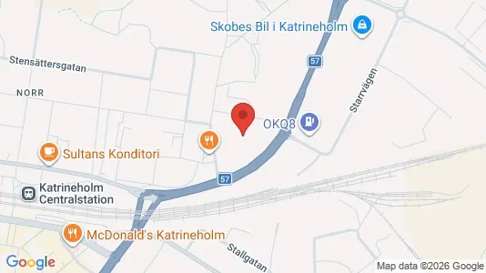 Apartments for rent i Katrineholm - kort over placeringen