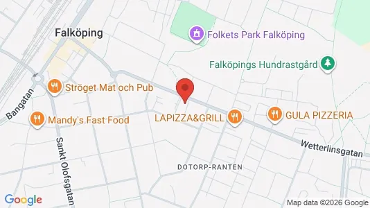 Apartments for rent i Falköping - kort over placeringen