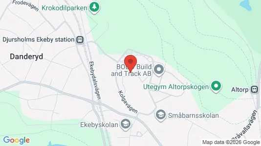 Apartments for rent i Danderyd - kort over placeringen