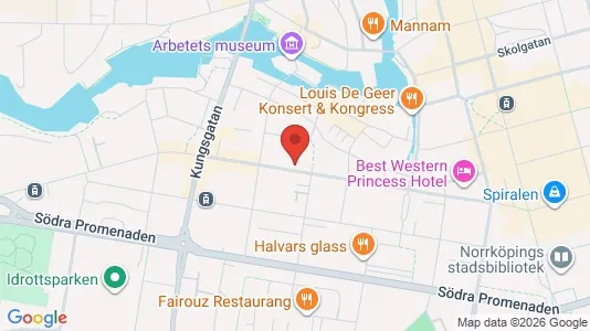 Apartments for rent i Norrköping - kort over placeringen