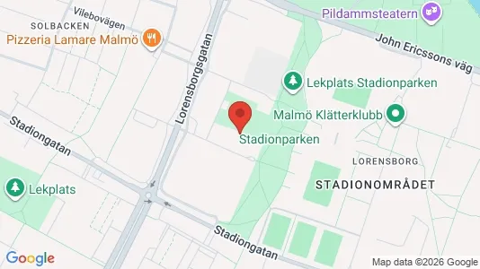 Apartments for rent i Malmö City - kort over placeringen