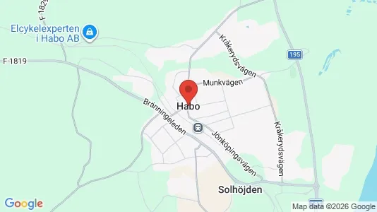 Apartments for rent i Håbo - kort over placeringen