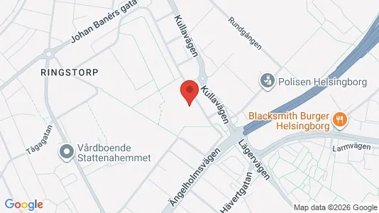 Apartments for rent i Helsingborg - kort over placeringen