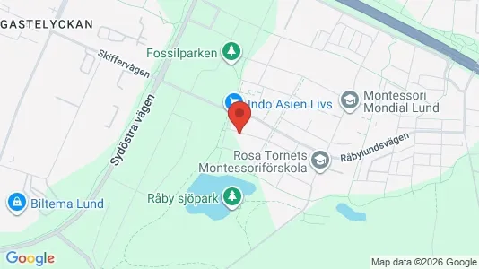 Apartments for rent i Lund - kort over placeringen