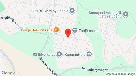 Apartments for rent i Angered - kort over placeringen