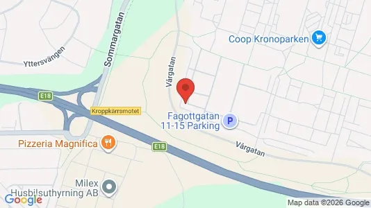 Apartments for rent i Karlstad - kort over placeringen