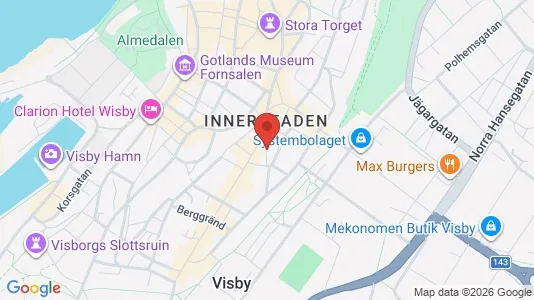 Apartments for rent i Gotland - kort over placeringen