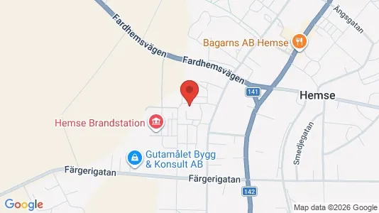 Apartments for rent i Gotland - kort over placeringen