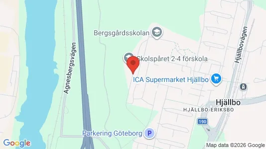 Apartments for rent i Angered - kort over placeringen