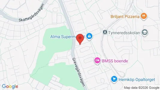 Apartments for rent i Askim-Frölunda-Högsbo - kort over placeringen