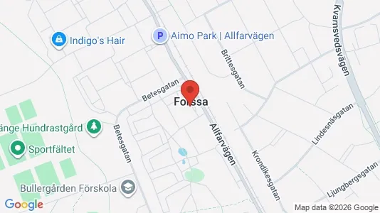 Apartments for rent i Borlänge - kort over placeringen