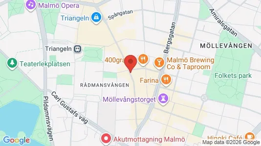 Apartments for rent i Sofielund - kort over placeringen