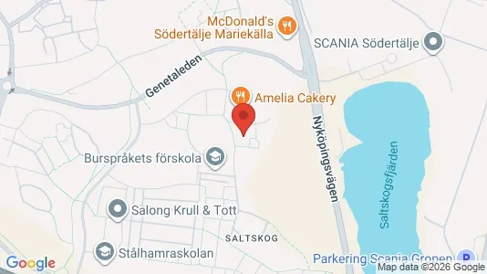Apartments for rent i Södertälje - kort over placeringen