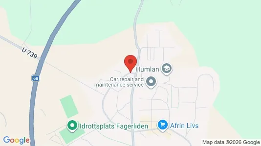 Apartments for rent i Fagersta - kort over placeringen
