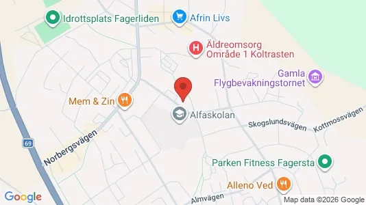 Apartments for rent i Fagersta - kort over placeringen